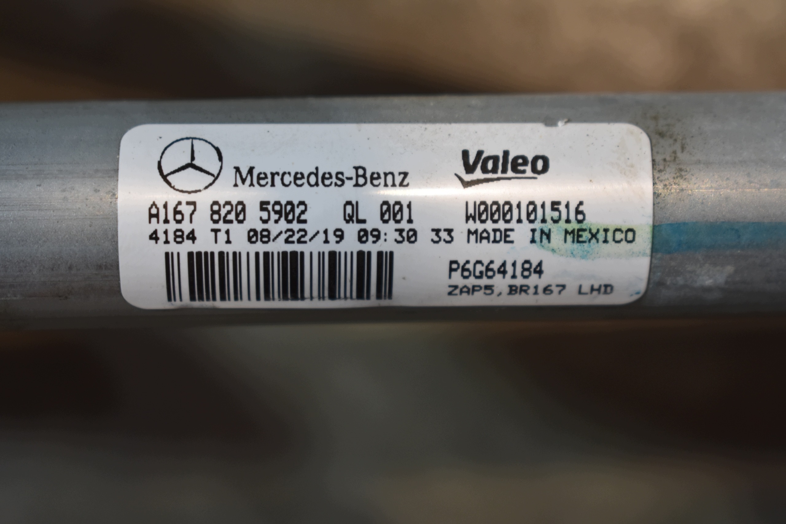 top zustand wischergestänge MERCEDES GLS X167 1
