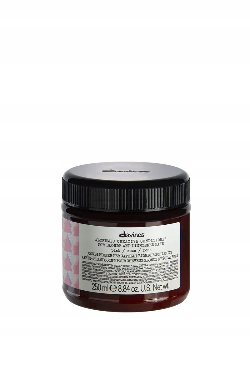 Davines Alchemic Pink barvicí kondicionér pro blond vlasy Pink 250 ml