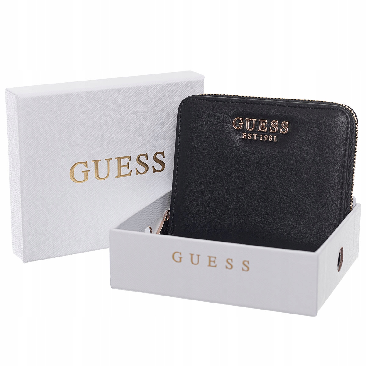 Guess Dámská Peněženka Talent Slg Small Zip Černá