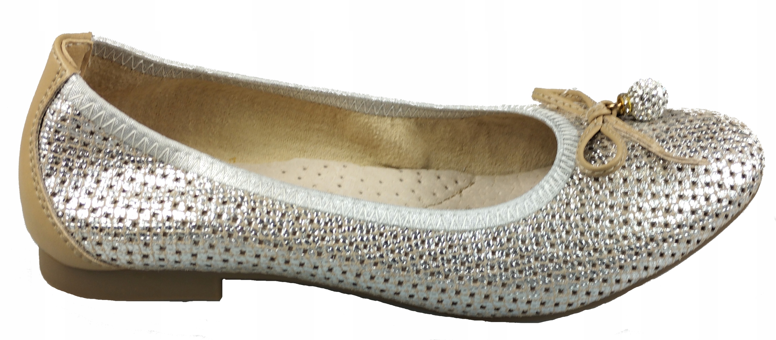 T.sokolski Baleríny Gs W23-58 Béžová r36