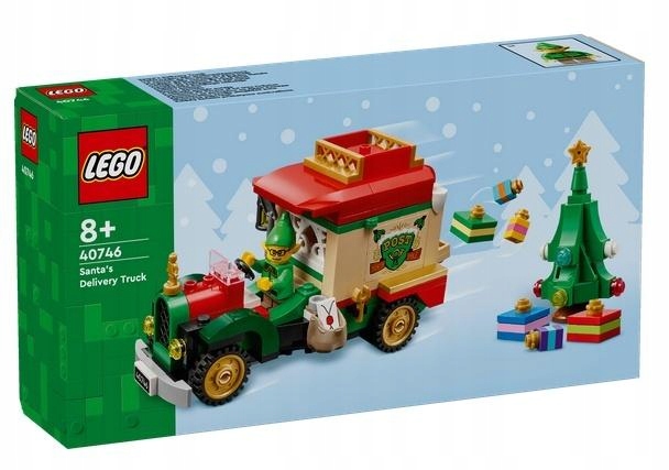 Lego(r) Iconic 40746 Nákladní auto svatého Mikuláše