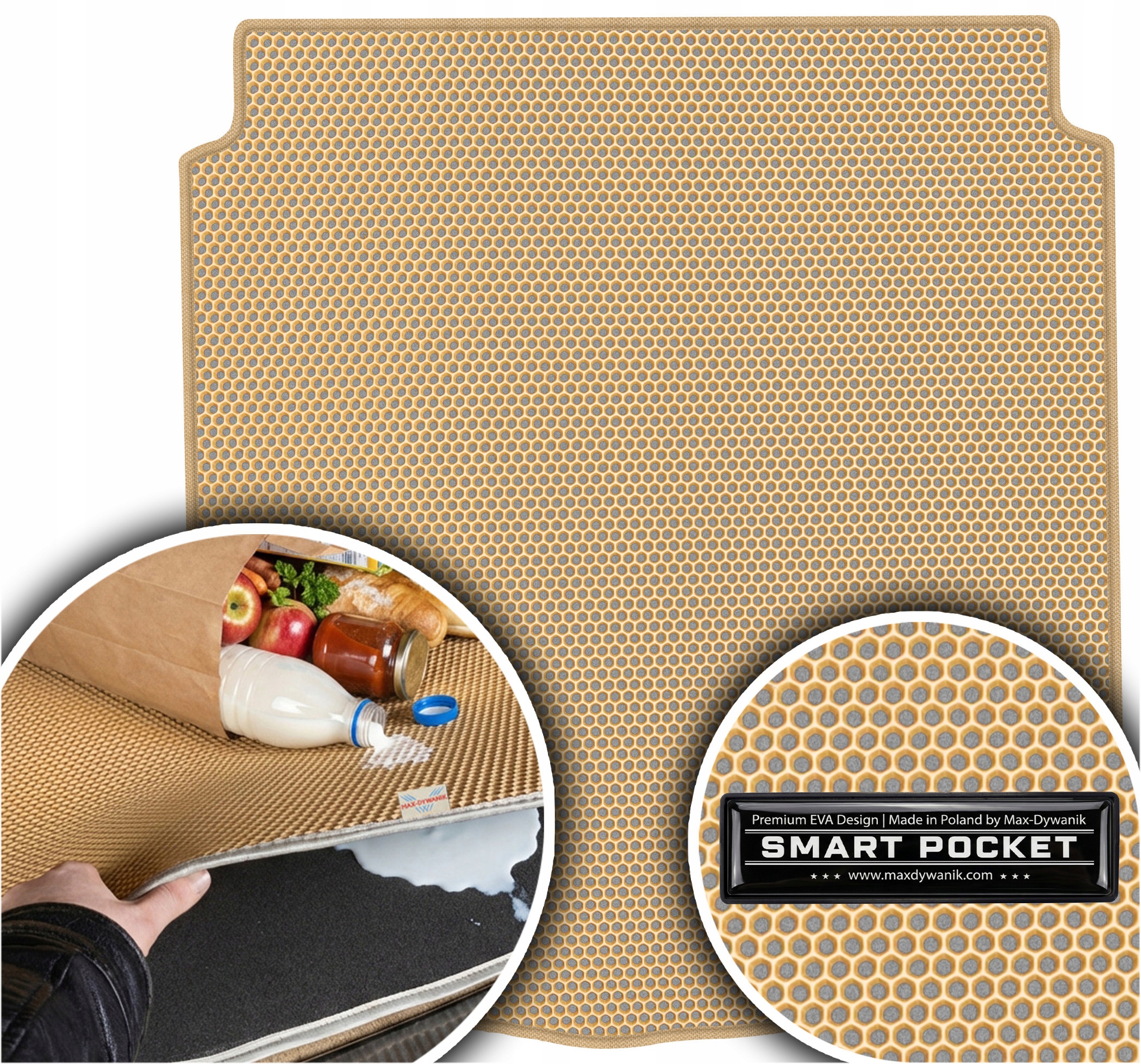 Mazda 3 IV Sedan 2019 Vložka do batožinového priestoru Eva Smart Pocket Béžová