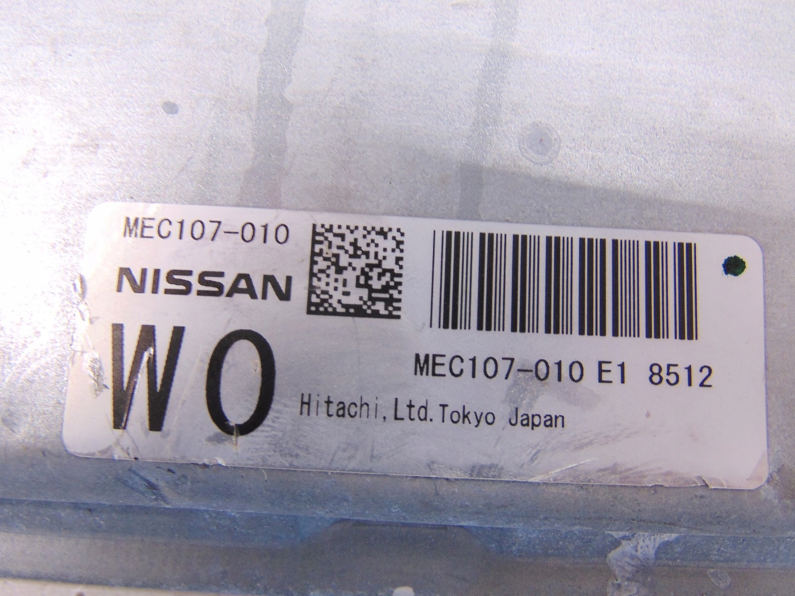 unité de commande électronique uce moteur INFINITI EX37 3.7 V6 MEC107-010