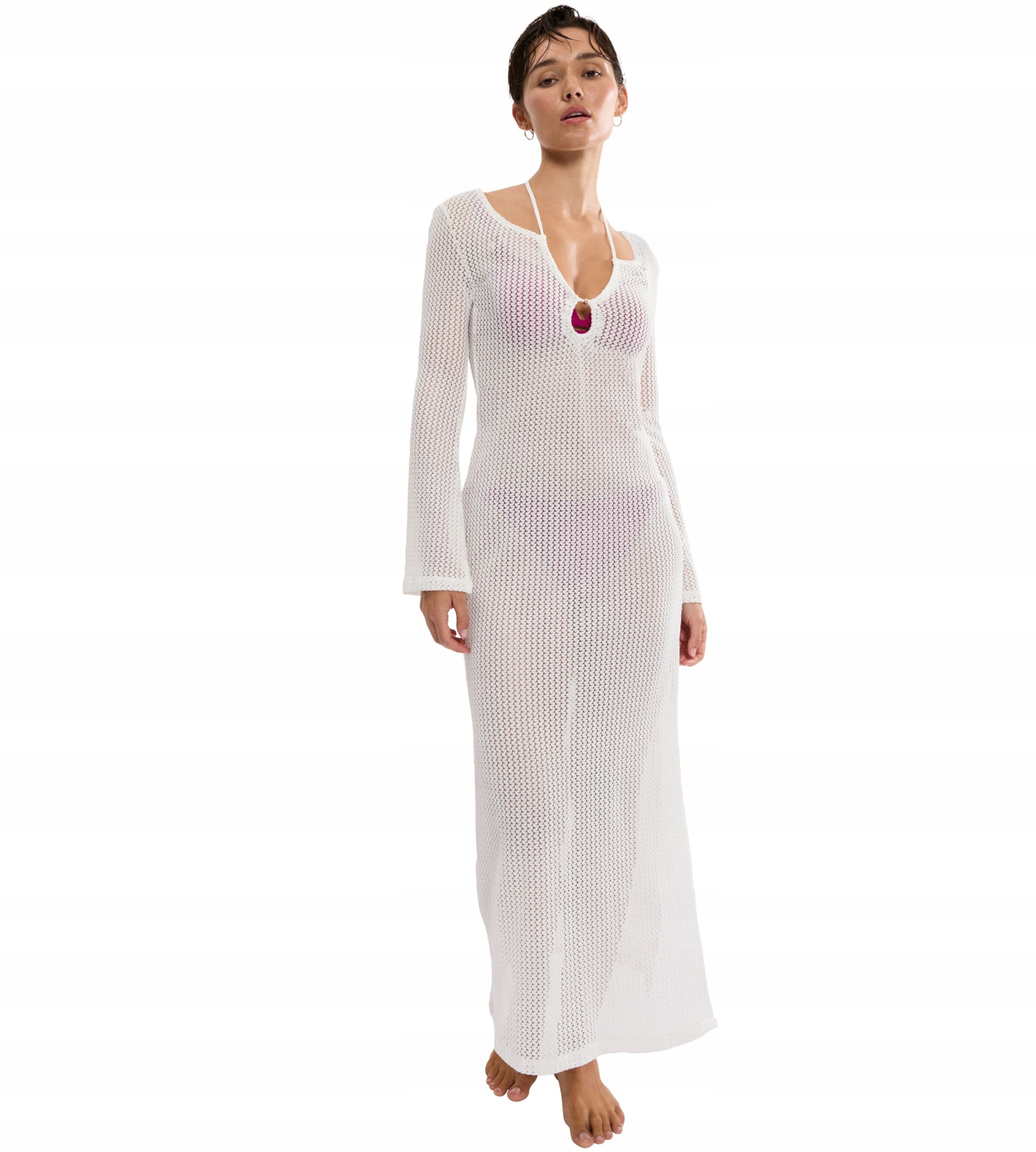 Tunika Šaty Triumph Beach MyWear Crochet Long Dress Lsl 36