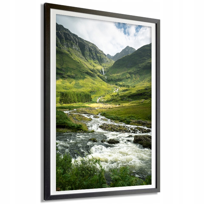 

Plakat Dekoracyjny 30x40cm Duży Górska Rzeka