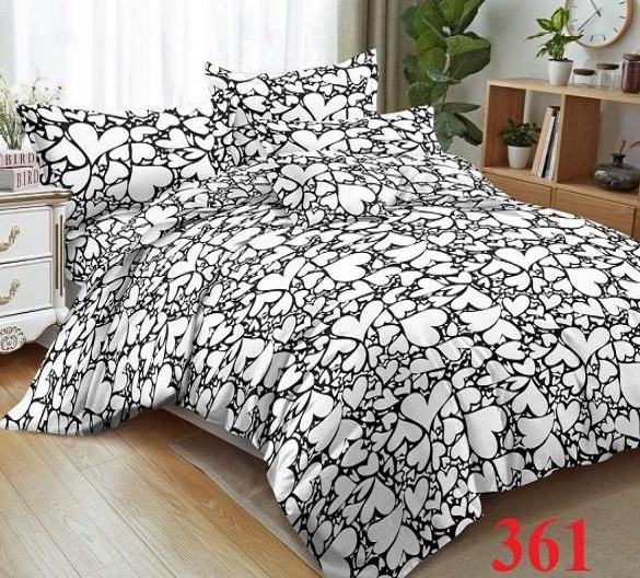 posciel 3D 160x200 + 2 poszewki + przescieradło 4 Wymiary poduszki 70x80cm