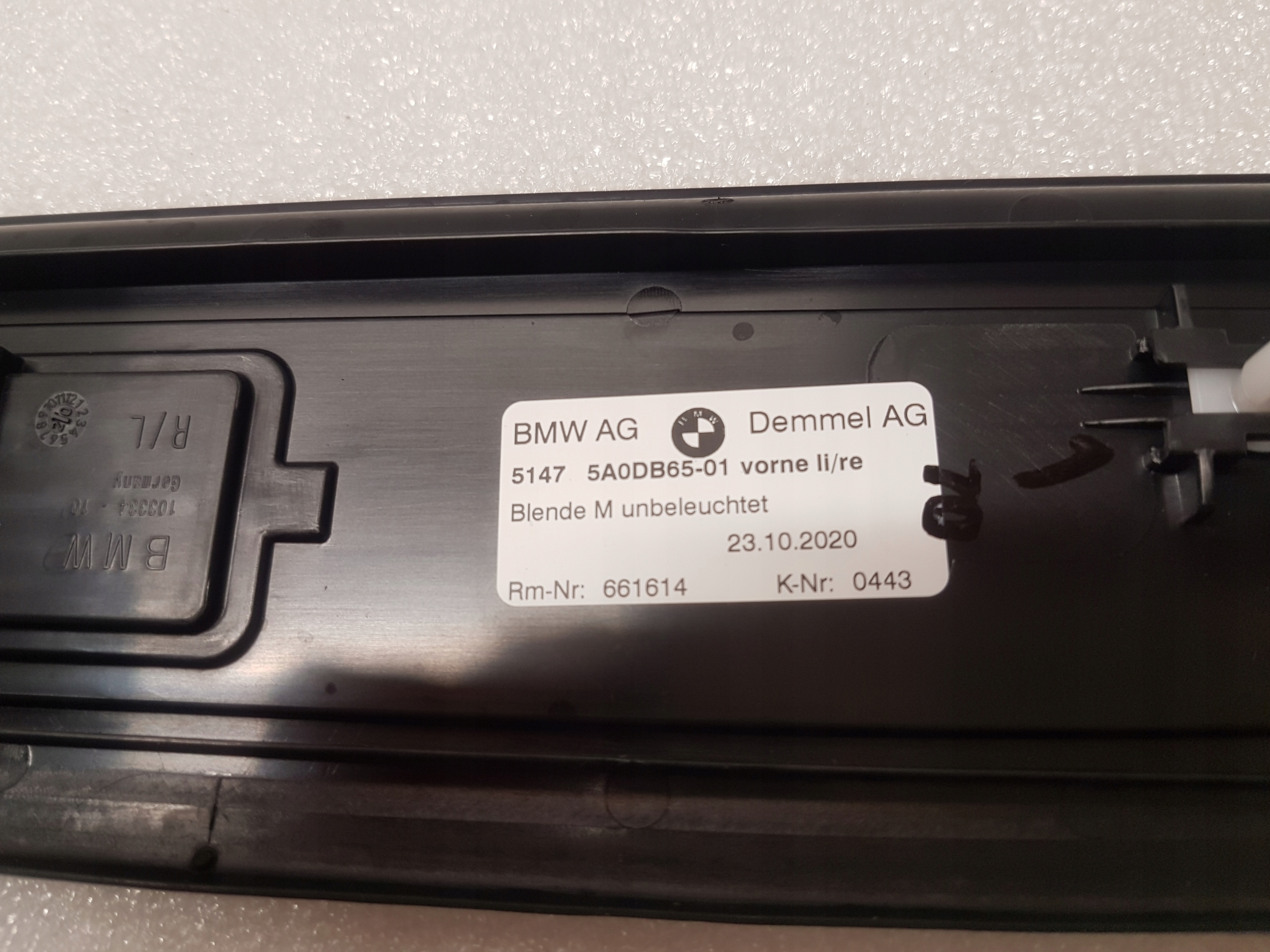 kryt PRAHU předek BMW G30 G31 LCI m-packet 5A0DB65