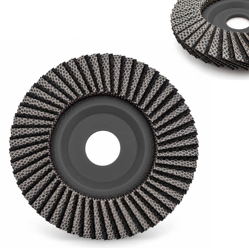 Diamantový Kotouč Lamelový 115 mm #120 Listový Pro Broušení Dlaždic Slinuté Dlažby
