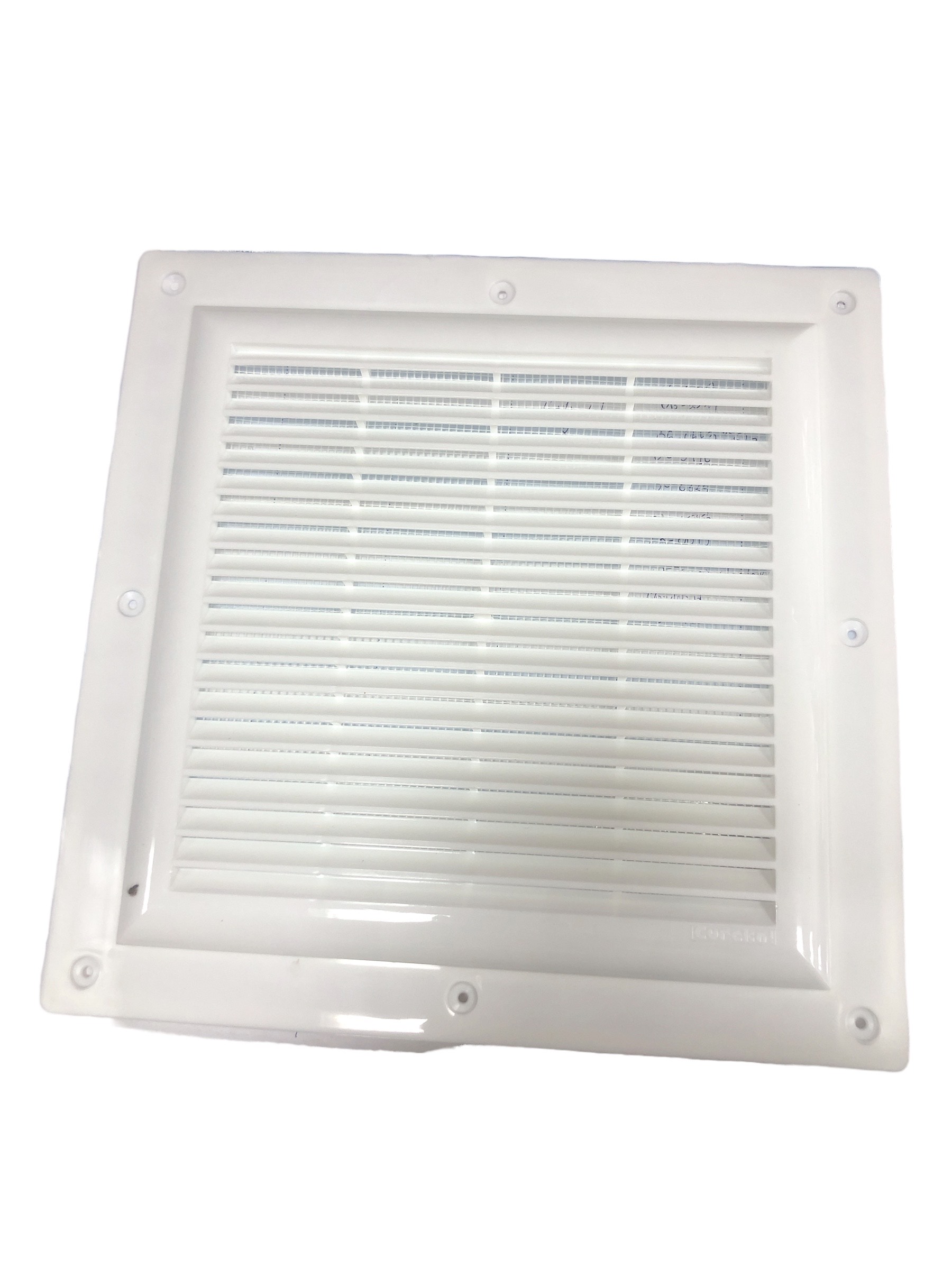 EUREKA OSŁONA WENTYLACJI BIAŁA Z SIATKĄ 300X300