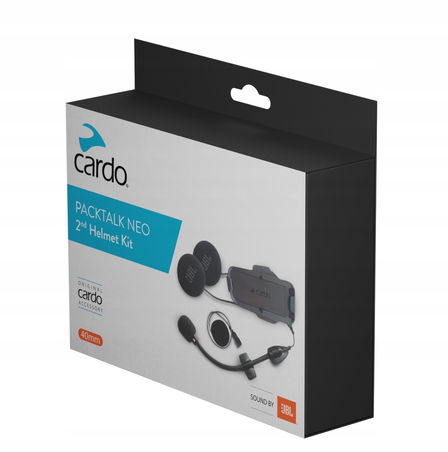 Cardo Packtalk Neo 2nd Helmet Kit Jbl základňa, montážna sada pre prilbu