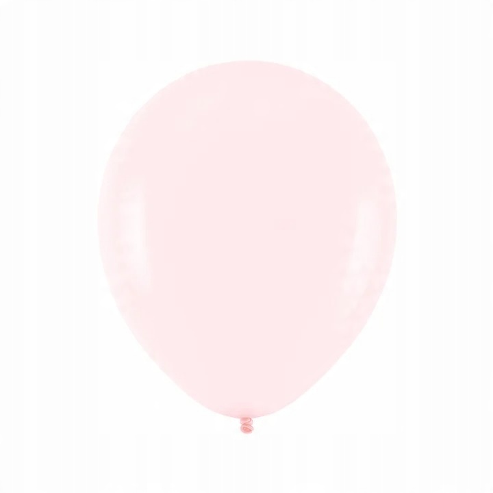 

Balon różowy okrągły wesela urodziny ślub 50 szt.