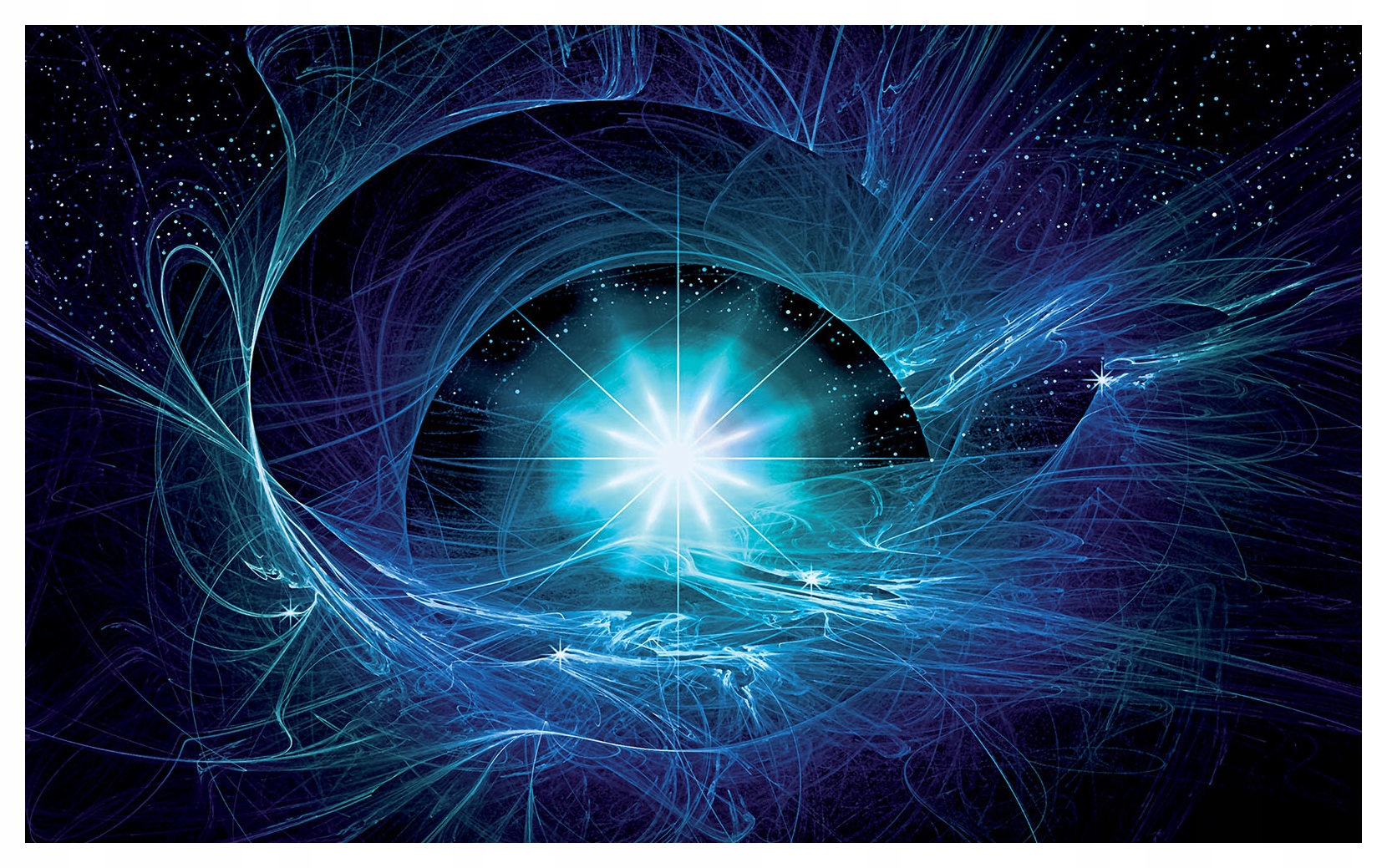 Vliesová fototapeta Vesmírna abstrakcia Galaxia Hviezdy 350x250 lepidlo