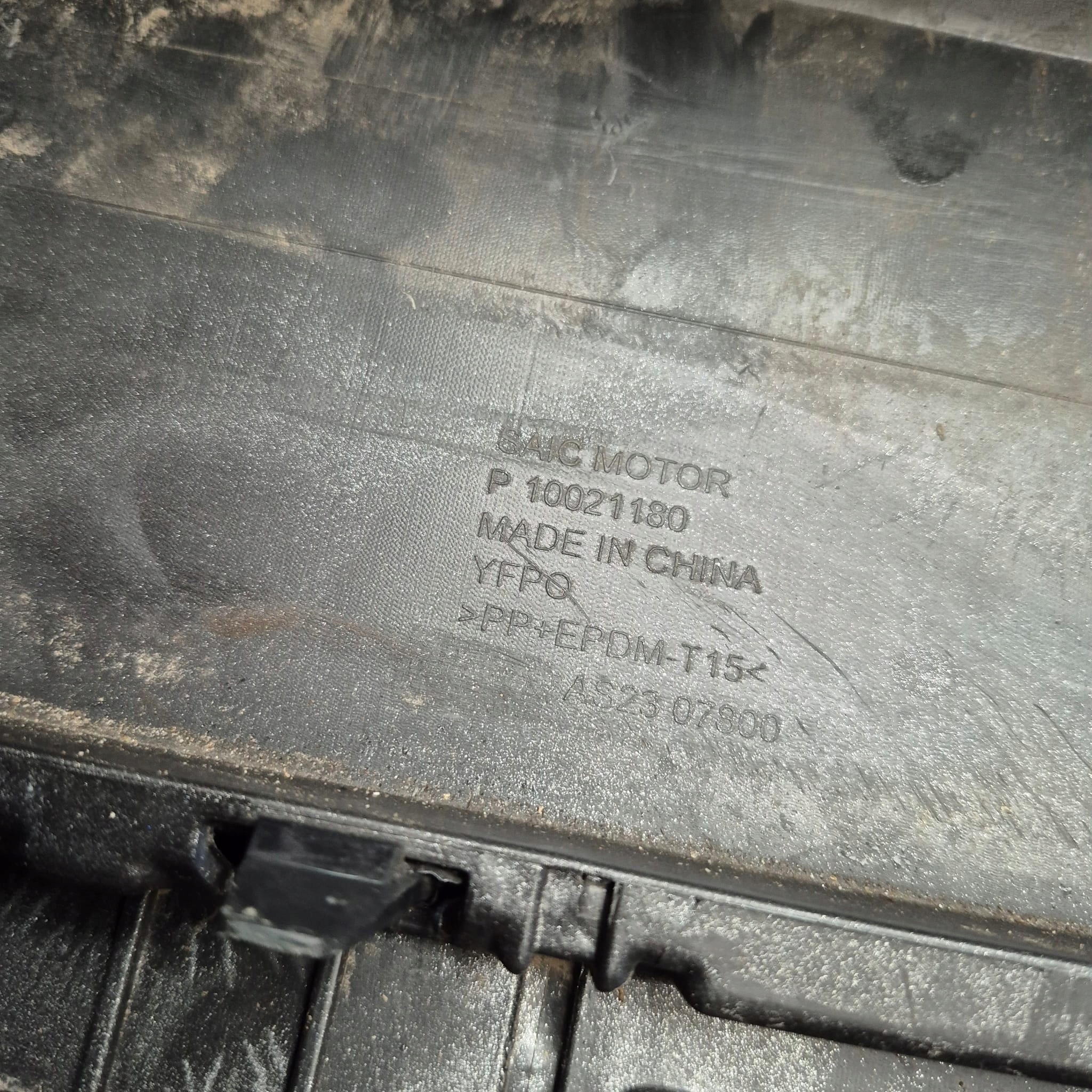 MG HS e 1 19-23 Paraurti posteriore posteriore PDC