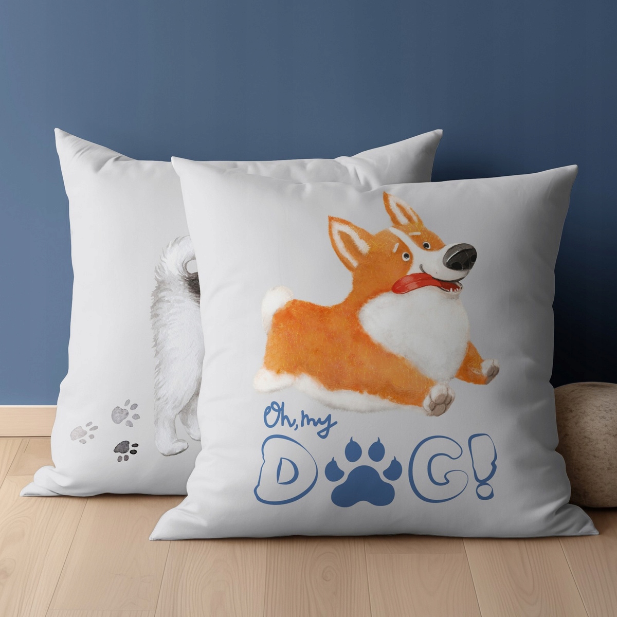 Poszewka 40x40 Bawełniana na Poduszę Jasiek dla Dzieci Maya Mo Bohater Inny