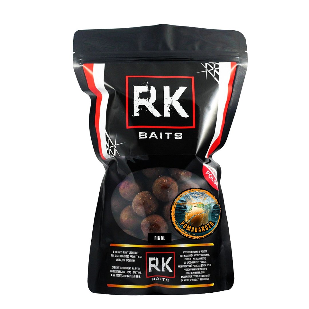 Kulki proteinowe Rk Baits Pomarańcza Final 24mm 900g