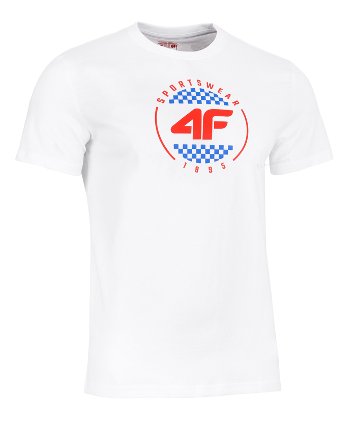 

4F Męska Koszulka T-shirt Bawełna / rozm XL