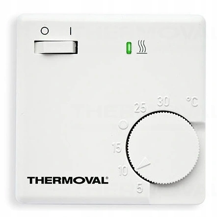 Regulator Temperatury Rtr-e 3502 Thermoval Natynkowy 230V 16A 5-30°C