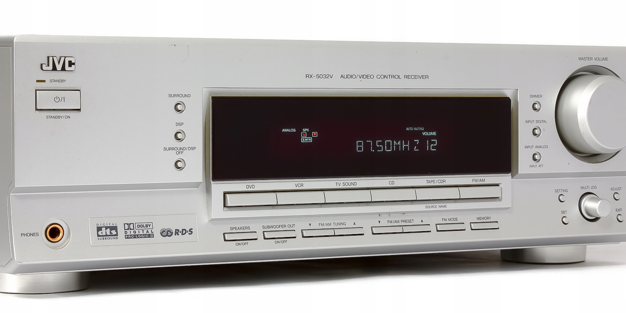 JVC RX-5032V KINO DOMOWE DOLBY DIGITAL DTS RDS Model RX-5032V