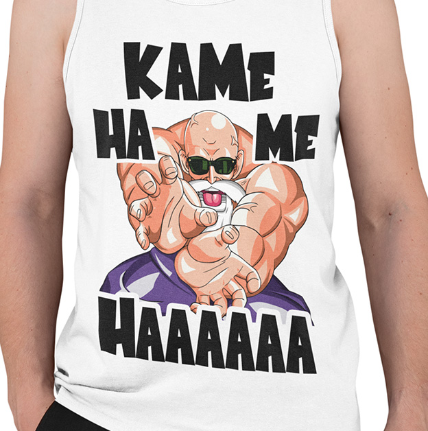 TANK TOP DRAGONBALL KAME HA ME HAAAA Marka inna