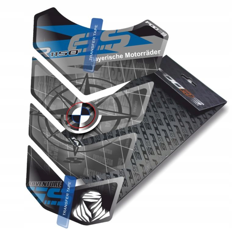 Tank-pad od firmy Fooqs pro Bmw R-1150-GS Adventure Modrý