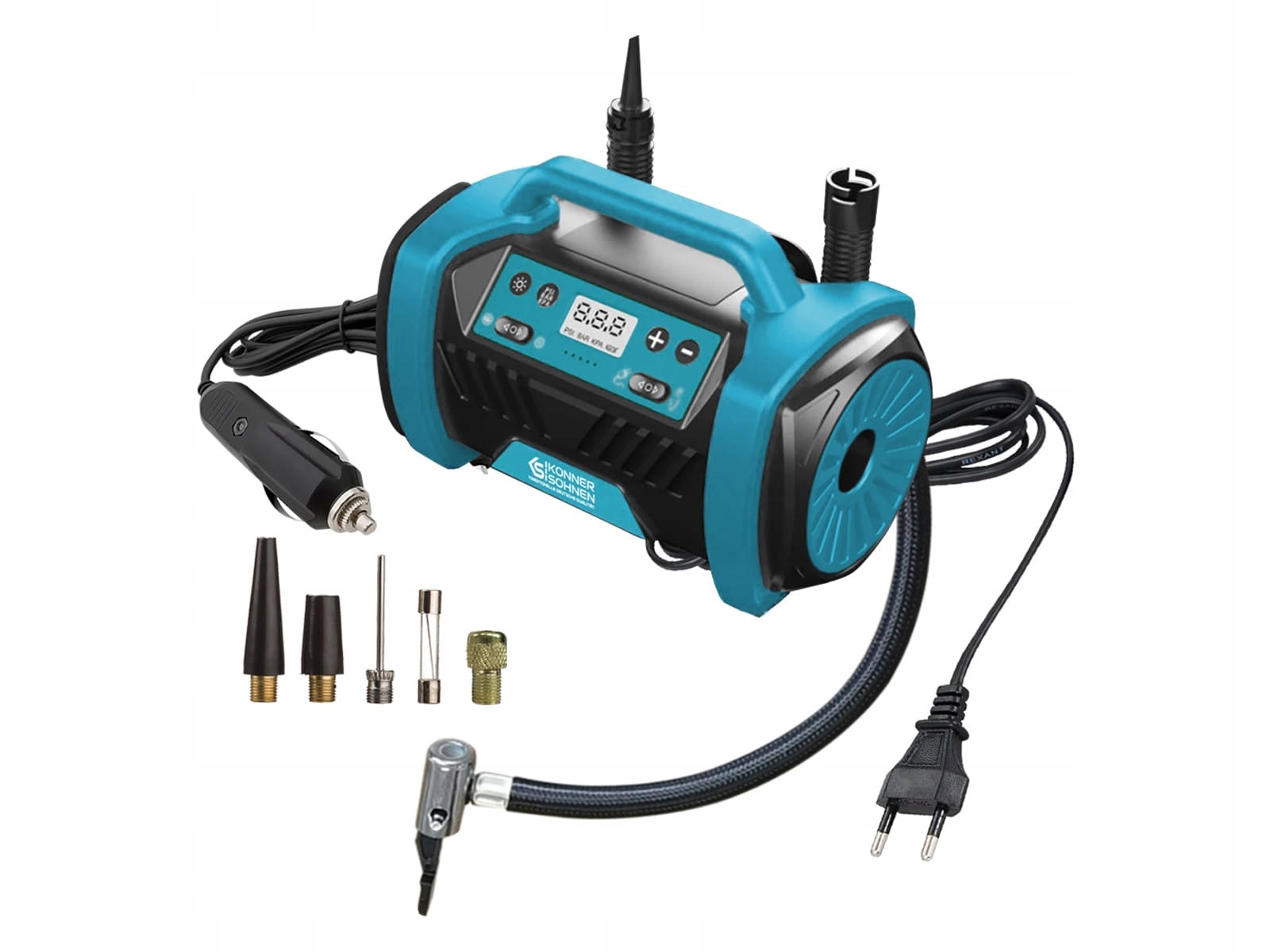 Automobilový vzduchový kompresor Ks P30, tlak 35 l/min 150 Psi, 120 W