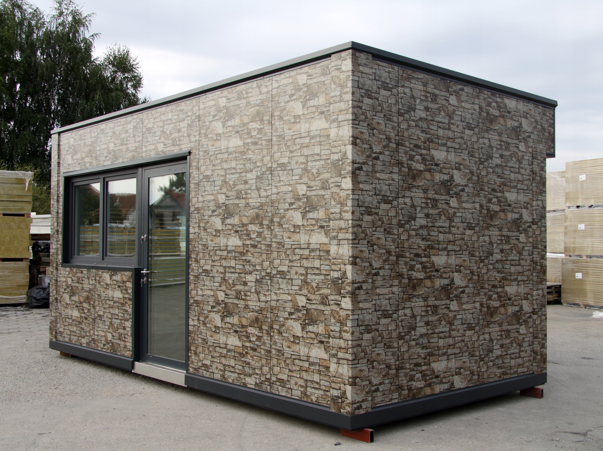 Gotowy pawilon handlowy 18m2 Rodzaj handlowy