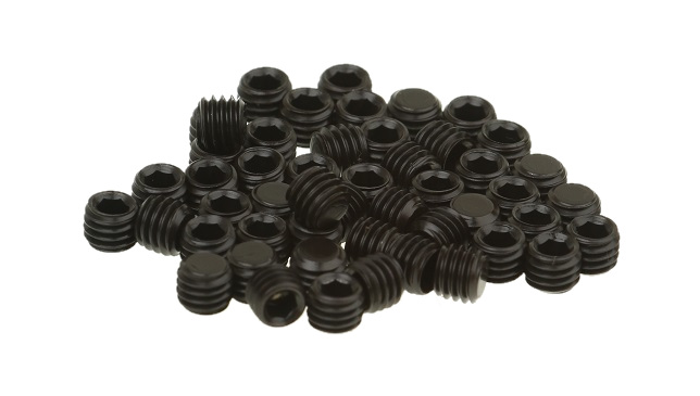 

Wkręt Dociskowy Śruba Robaczek M5x4 mm 50x Czarny