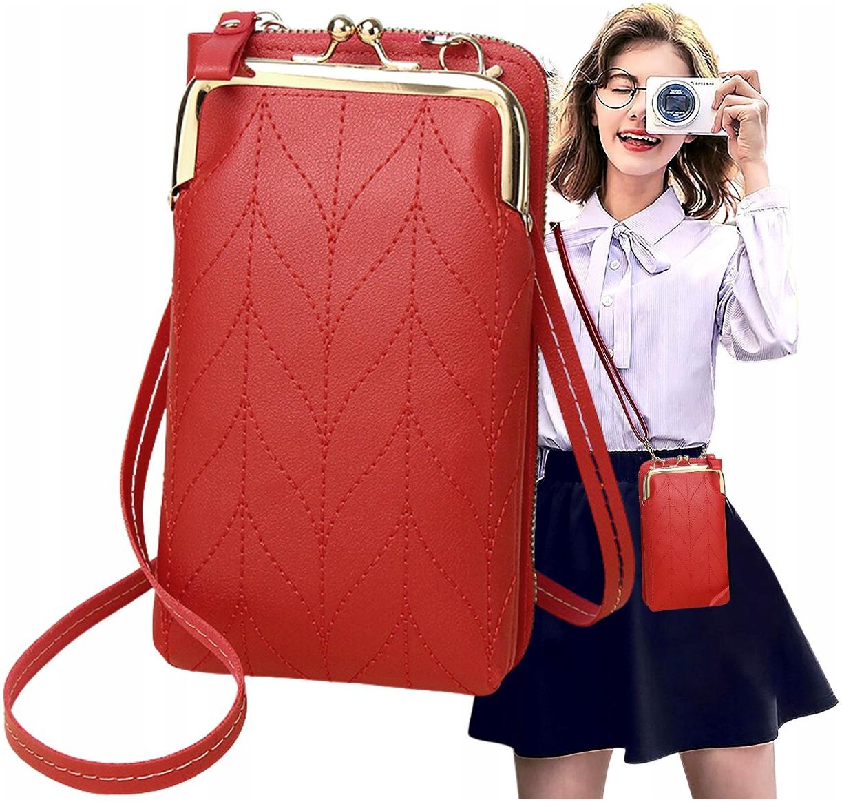 PORTFEL Kopertówka TOREBKA Listonoszka NA TELEFON