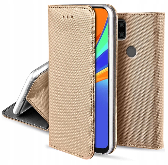 

Etui Portfel Magnetyczny do Redmi 9C Szkło