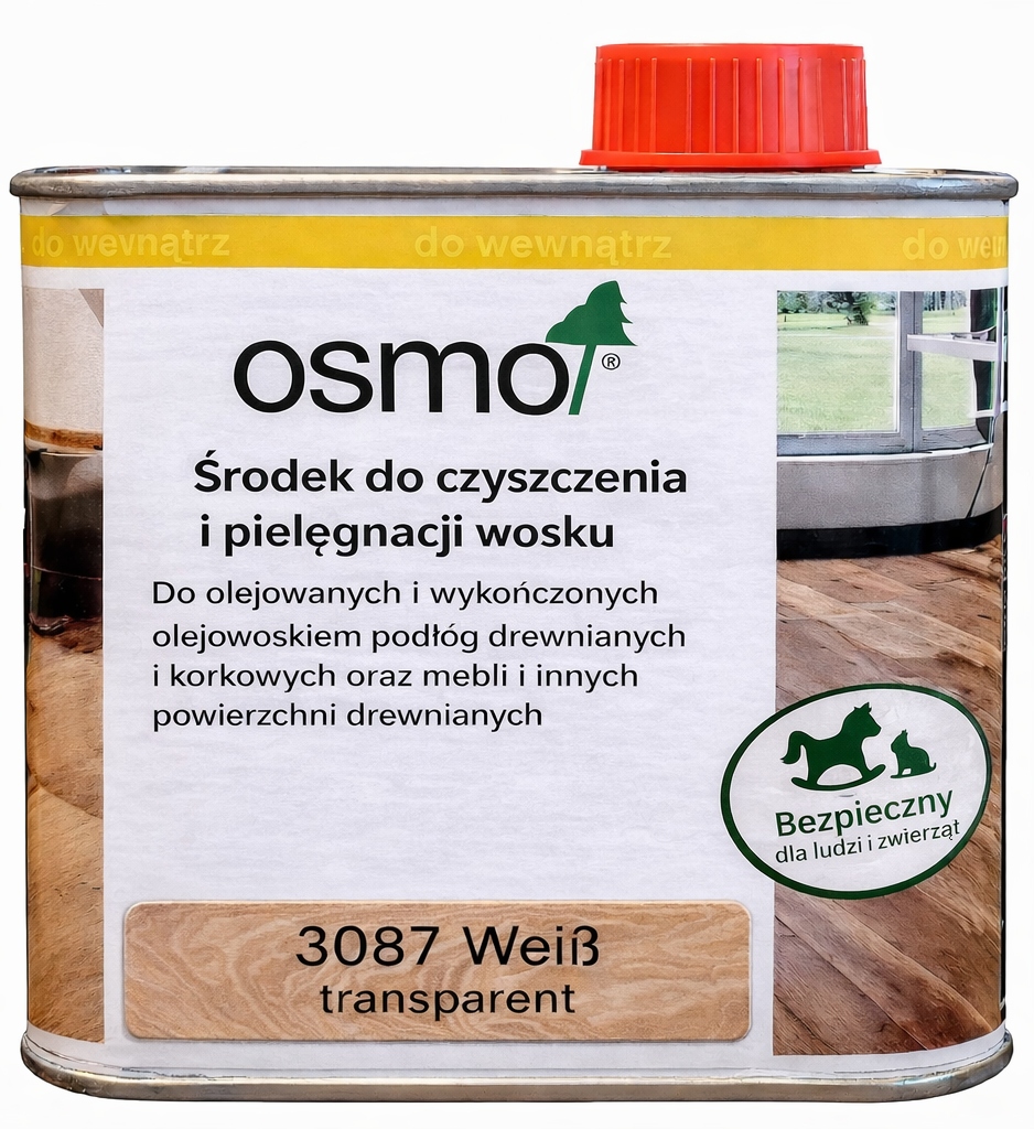 Osmo 3087 Bílý 0,5L přípravek na čištění a péči o vosk