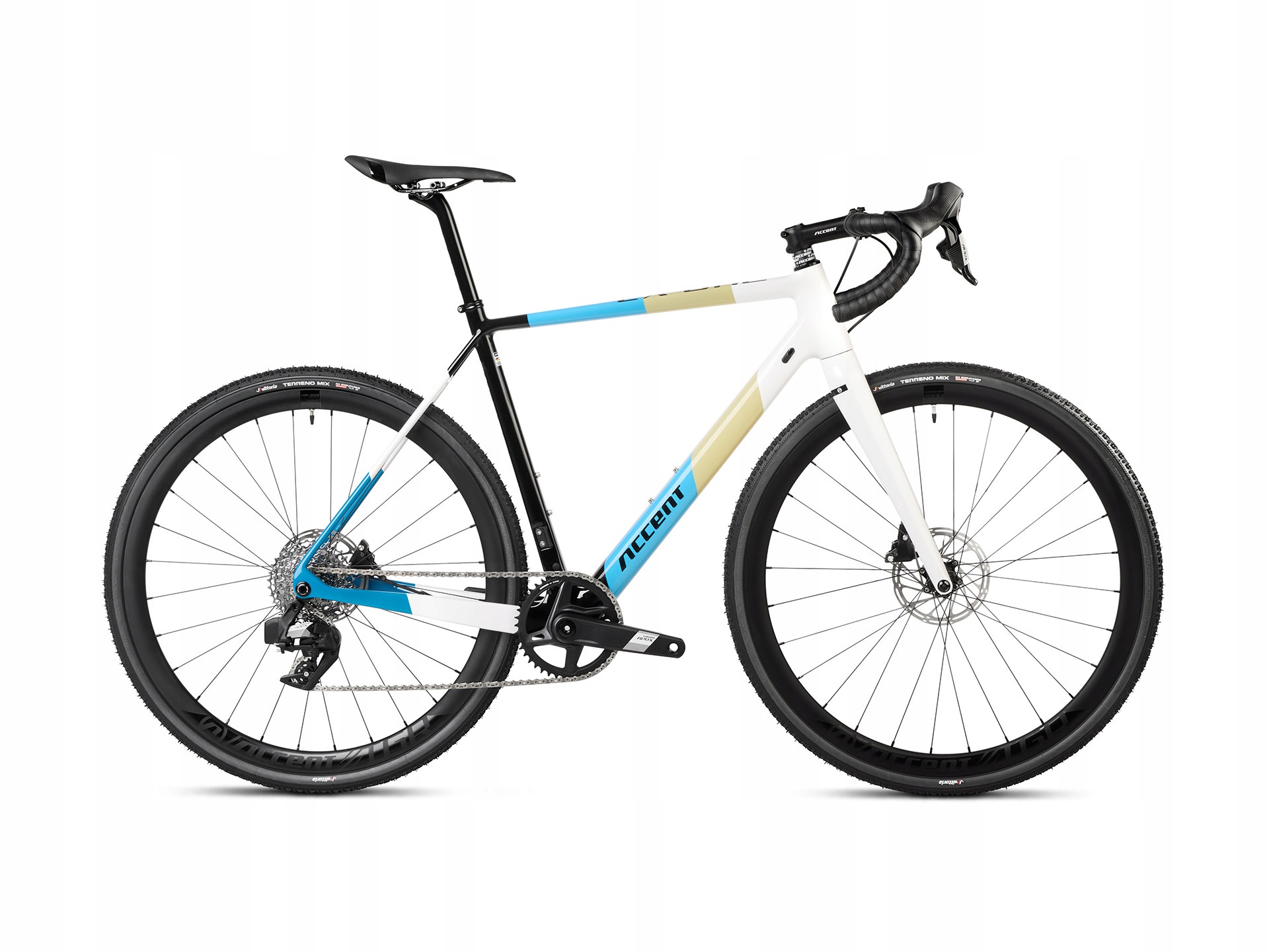 Rower przełajowy Accent Cx-one Carbon Apex Axs dark winter, S eBon 250 zł