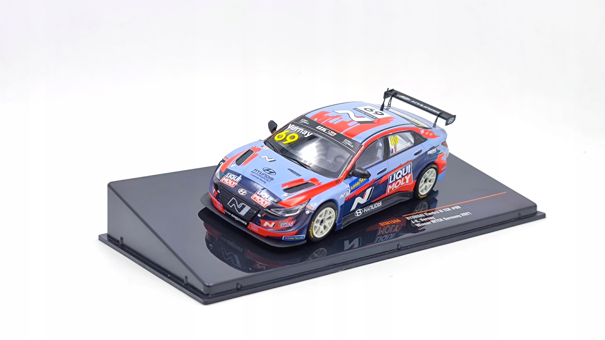 Hyundai Elantra N Tcr vítěz #69 Wtcr Německo 2021 1:43 Ixo 156A
