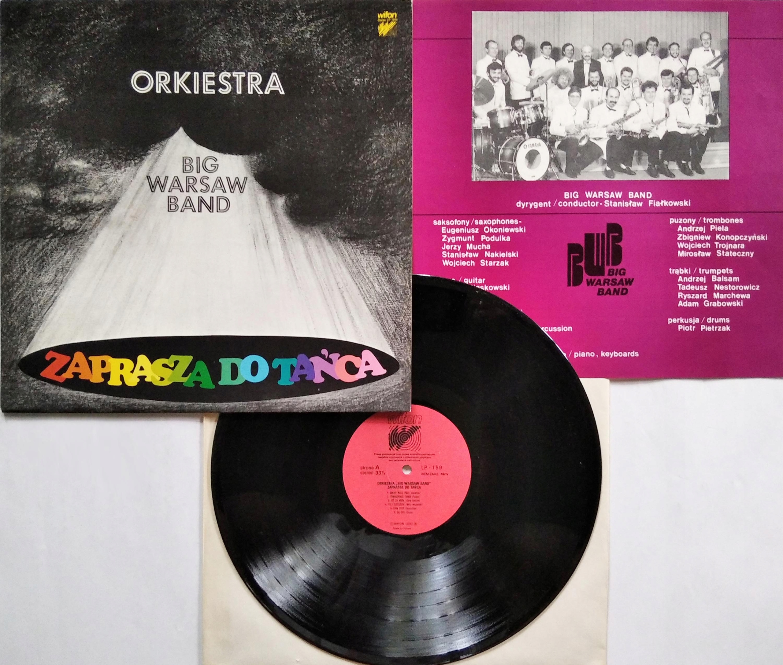 Lp: Big Warsaw Band Zaprasza Do Tańca 1990