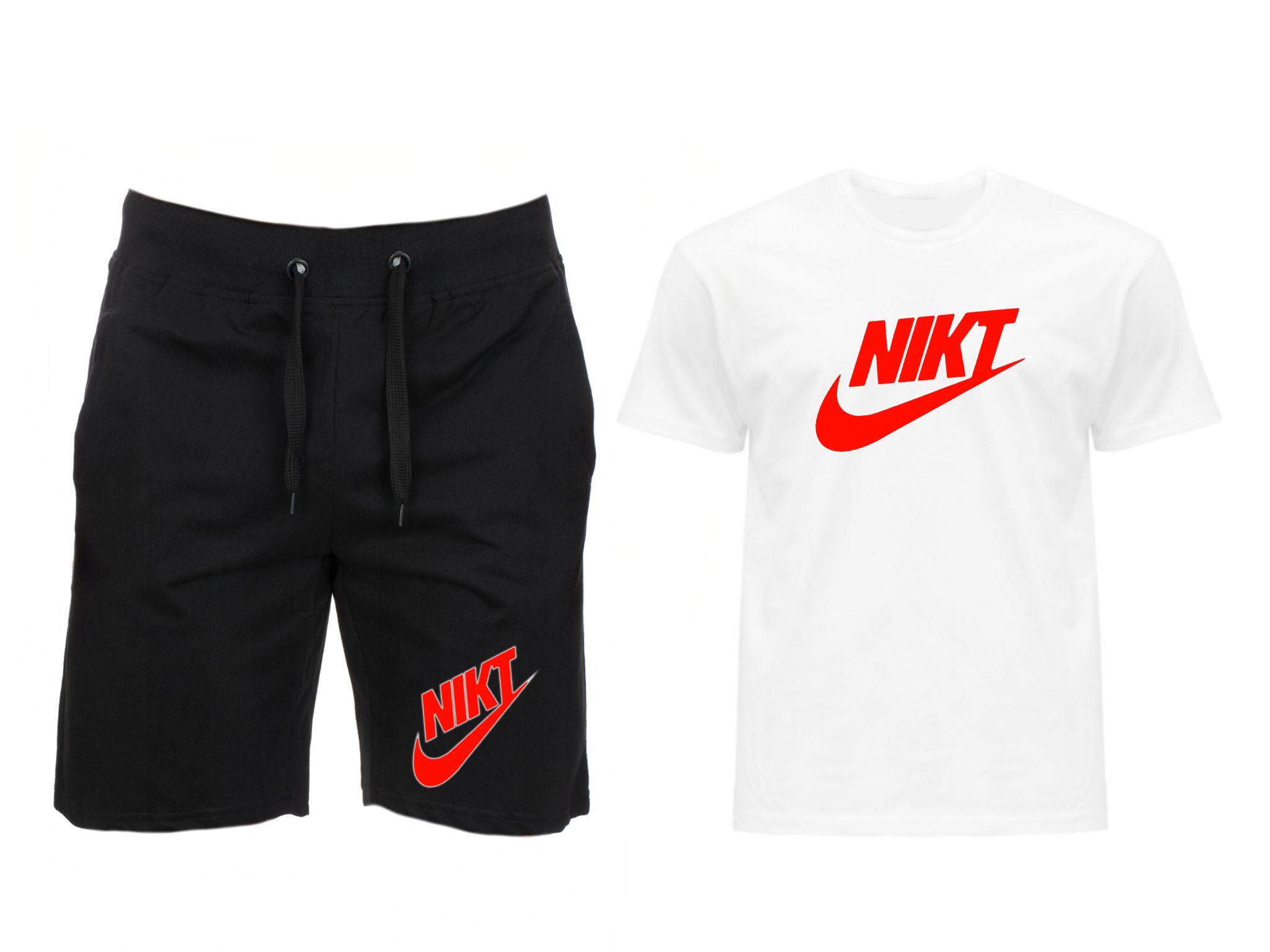 Komplet Tričko Kraťasy Nikdo Pánský XXL