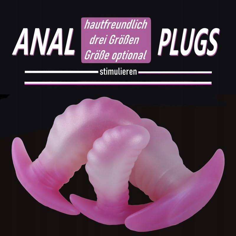 MANGOFORM Duży Fioletowy Korek Analny Masażer Prostaty Dla Par — miniatura 5