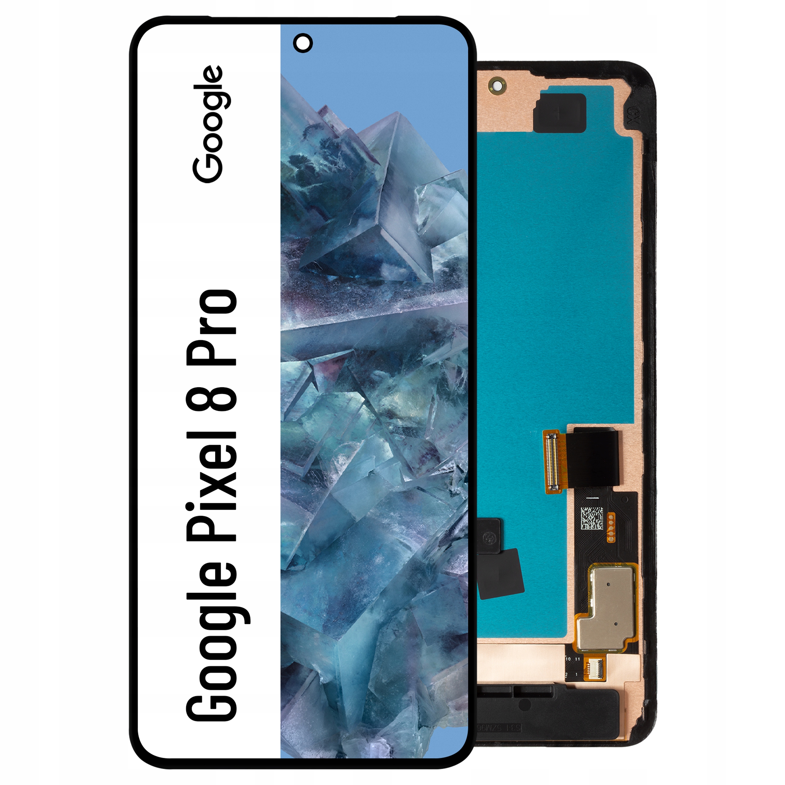 GC3VE G1MNW LCD pro Google Pixel 8 Pro Displej Rámeček Obrazovka Oled