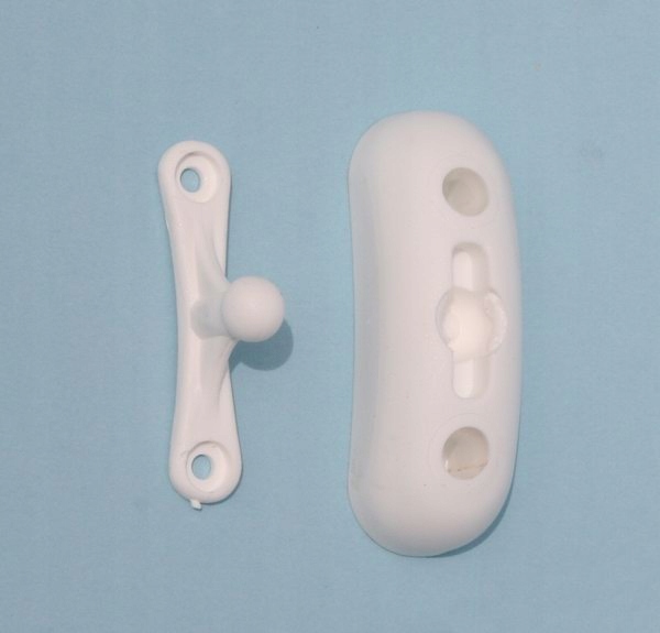 Zabezpieczenie blokada drzwi do kampera przyczepy Marka Fawo