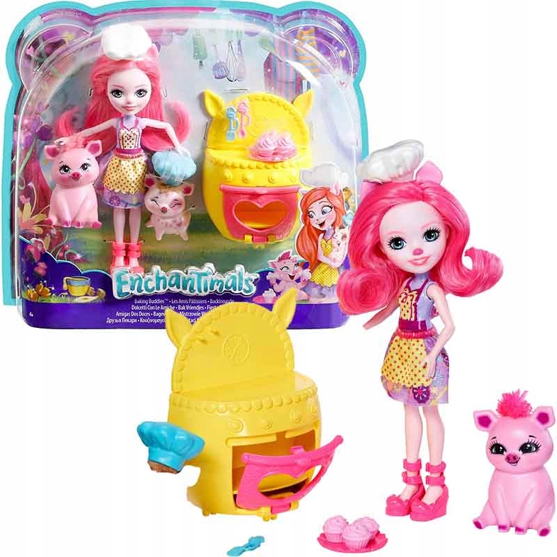 

Enchantimals Lalka Mistrzowie Wypieków Pig FJJ28