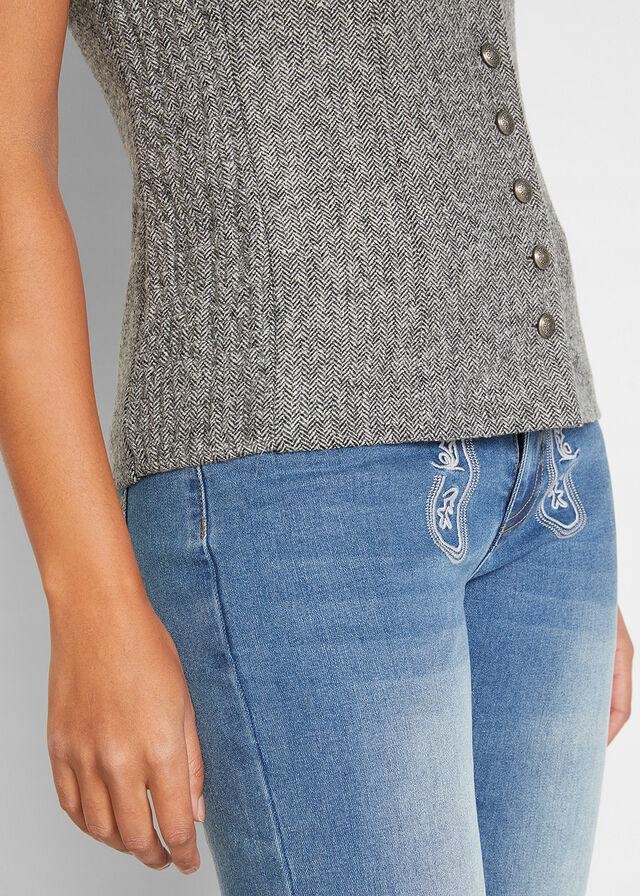 KAMIZELKA Z GUZIKAMI BONPRIX 52 Rozmiar 52