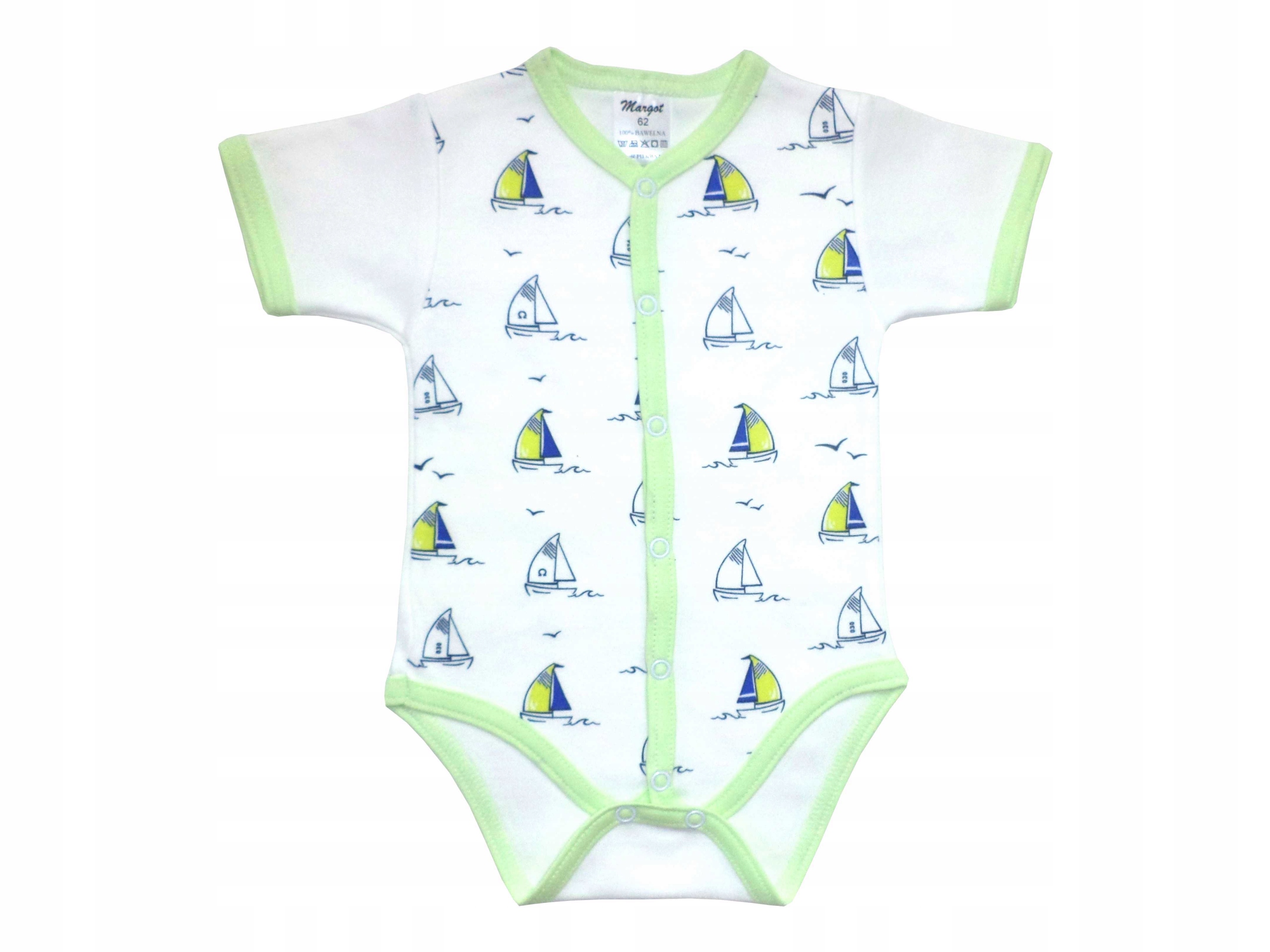 

Body rozpinane Zuza z krótkim ręk. r. 74 wzór 52