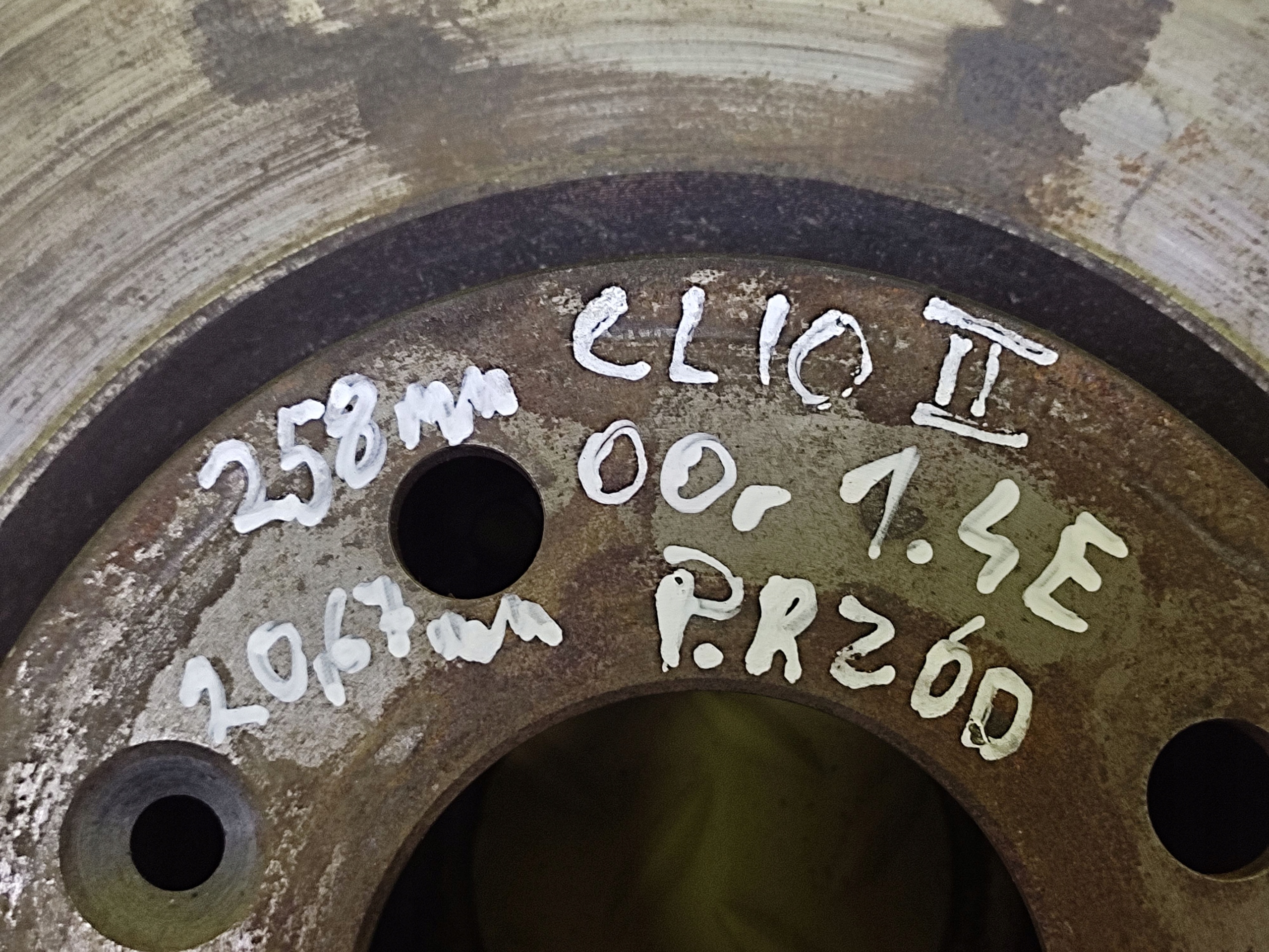 RENAULT CLIO II 1.4 discs brake front