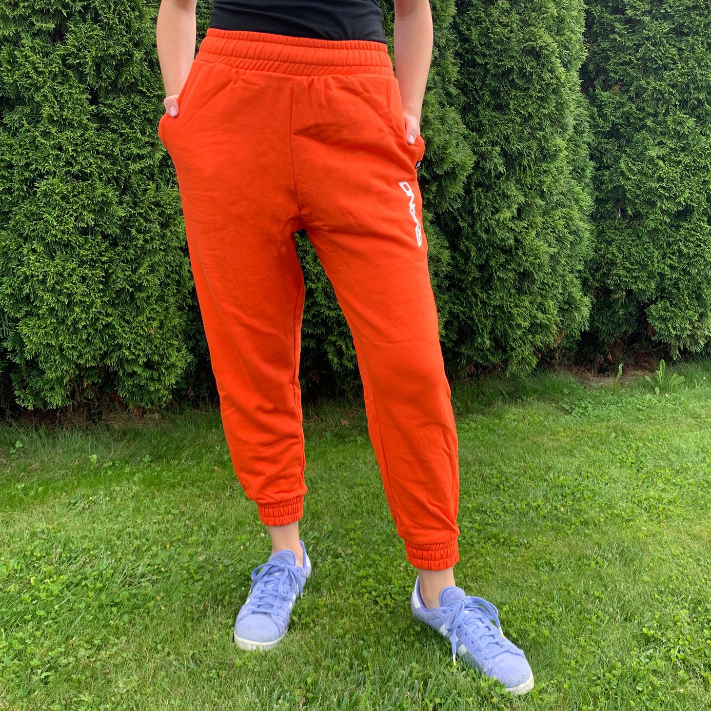 Dangerous Dngrs kalhoty dámské tepláky Soft Dream Leila Xs oranžová