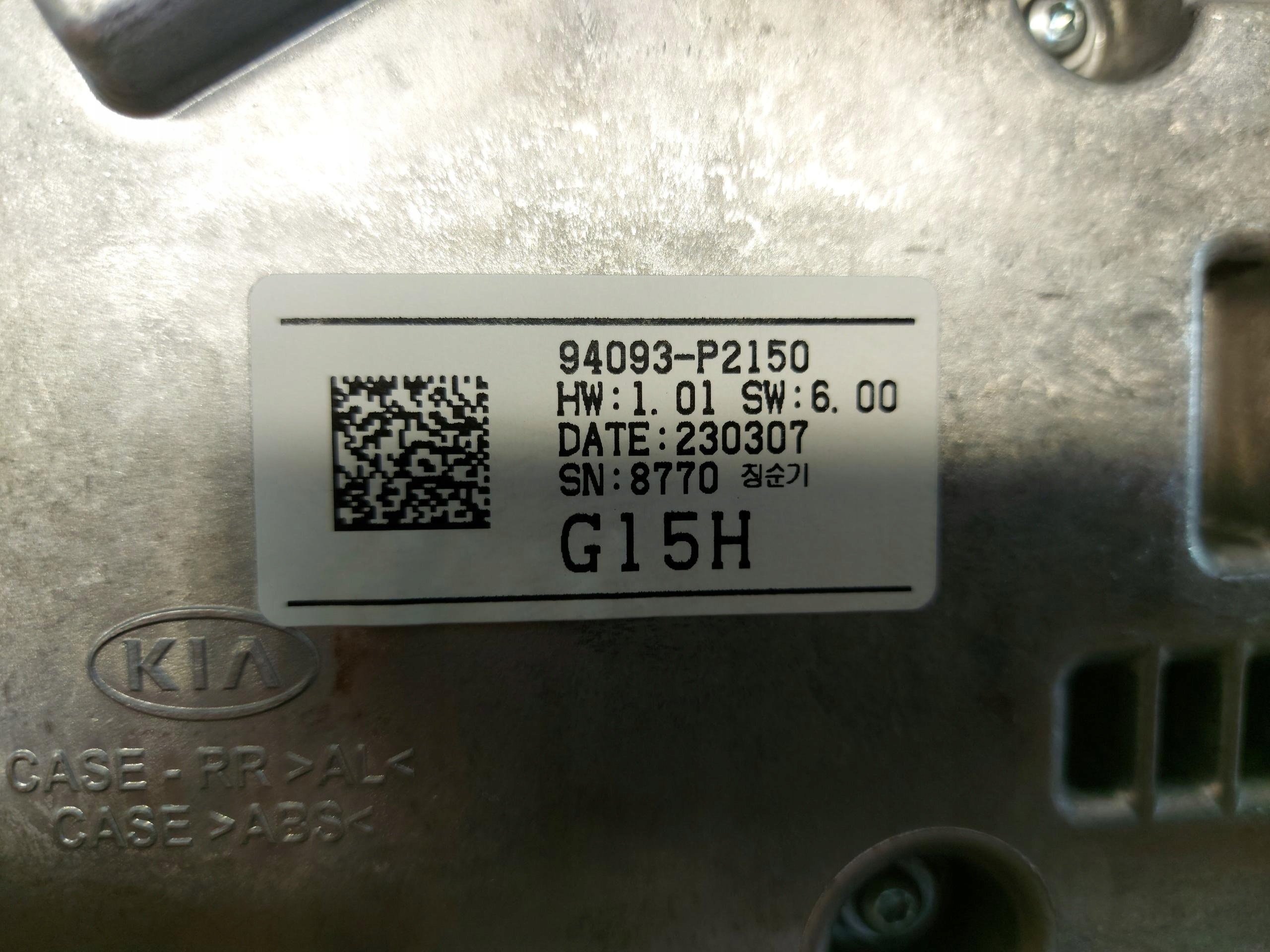 Kia Sorento IV 4 ekran display dials dials 2.2d 94093-p2150