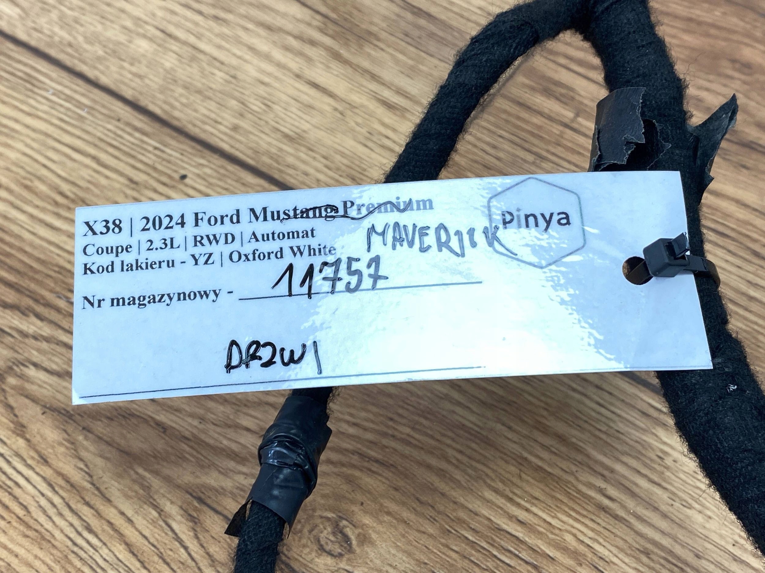 Câblage Électrique Portière Ford Maverick 2020+