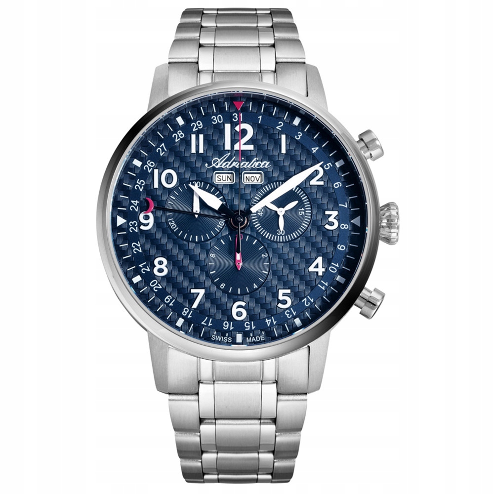 Stříbrné Hodinky Adriatica A8308.5125CH Návod