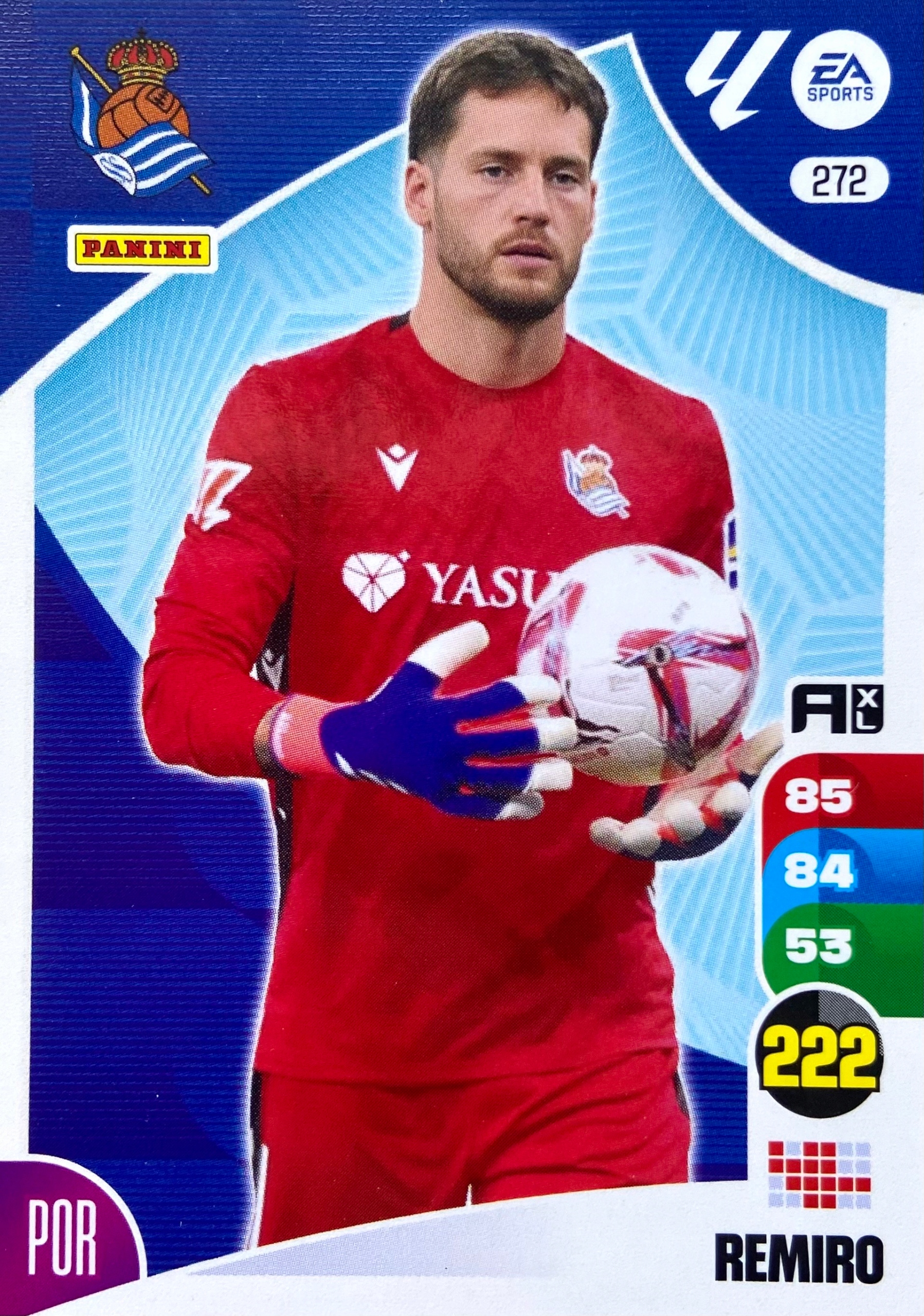 Panini La Liga 2024-25 2025 Base 272 Remiro Real Sociedad