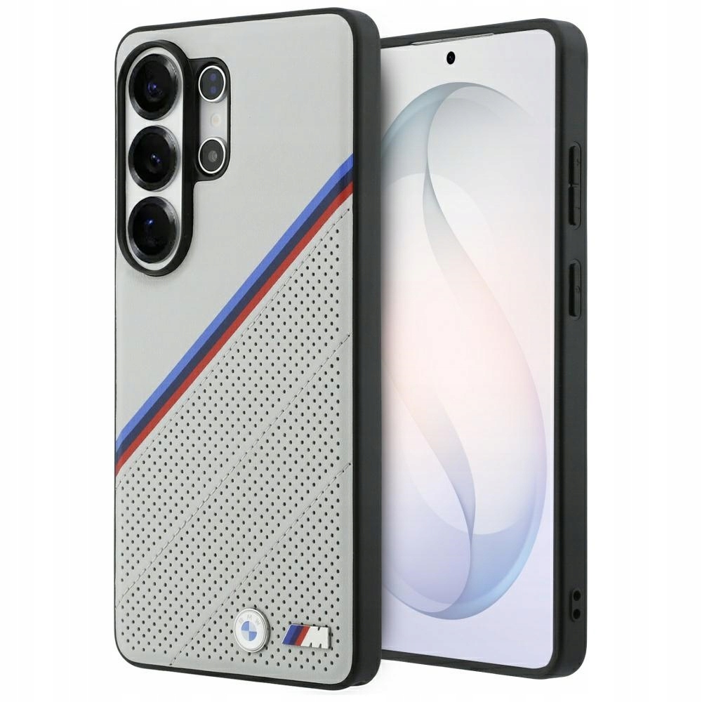 Pouzdro pro Samsung Galaxy S26 Ultra MagSafe šedé Pouzdro Bmw Tricolor Metal Logo