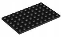 

Lego 3033 Płytka 6x10 czarna Nowa (8g)