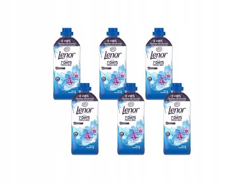 Płyn do płukania Lenor Spring Awakening 6 x 1491 ml