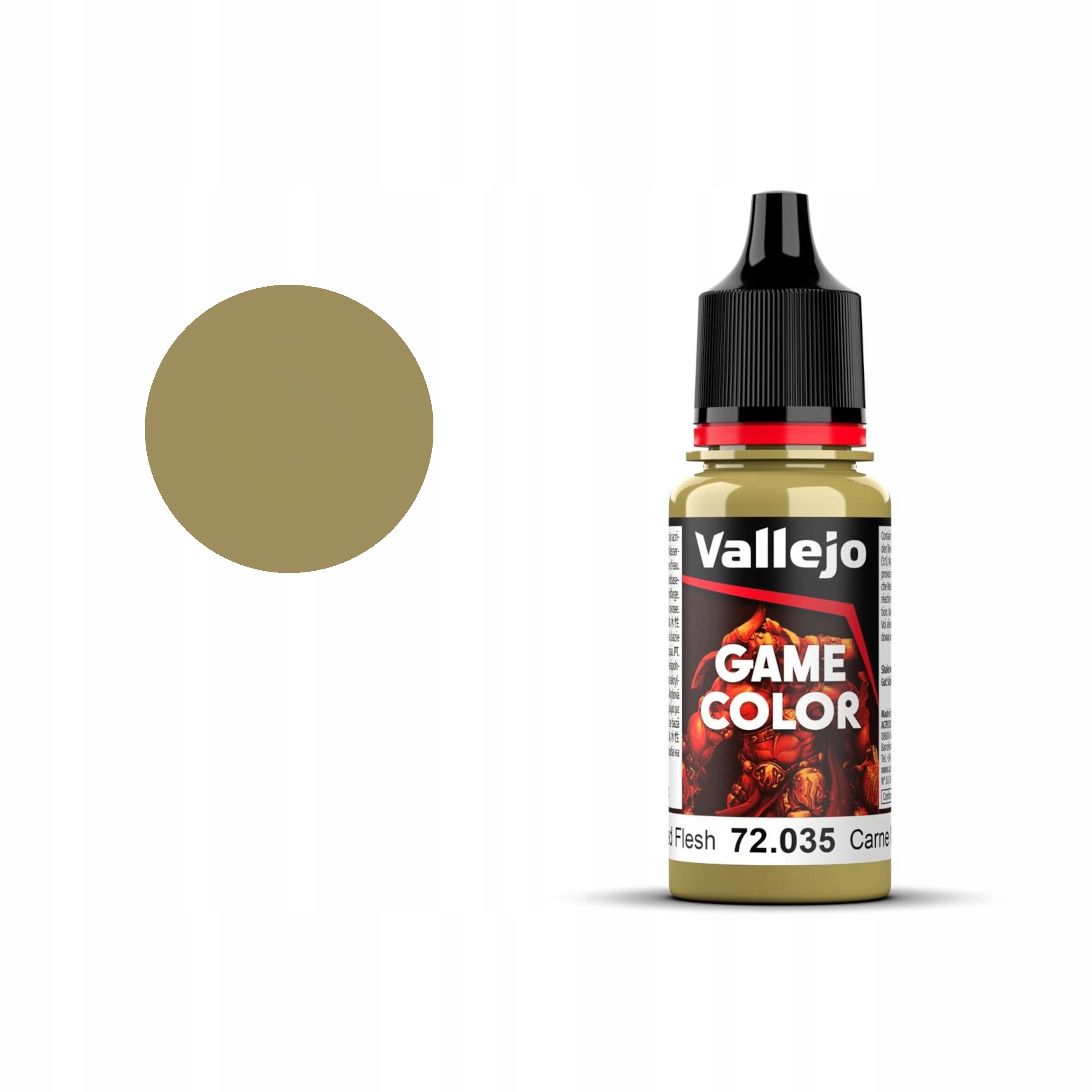 Farba Akrylowa Vallejo Game Color 72035 Dead Flesh 18ml